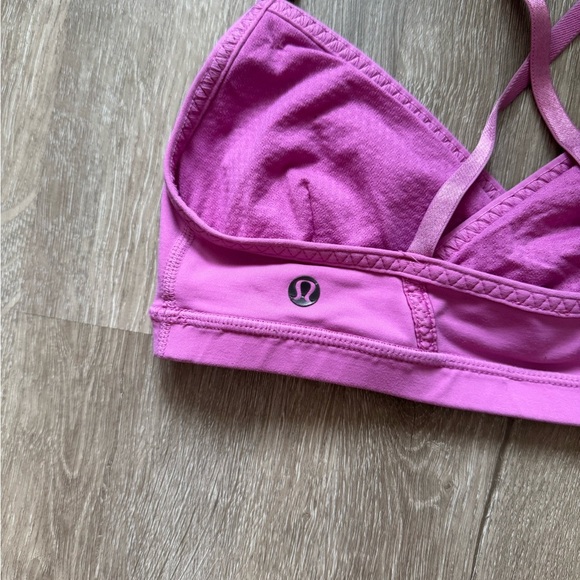 Lululemon Rehearsal Bra Pink Size 2 Rare - Picture 4 of 5